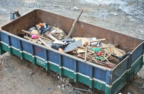 Lush garden cleared of debris in Hillingdon