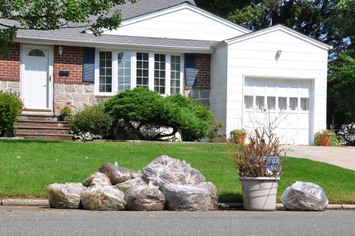 Effective garden clearance strategy with clear outdoor space