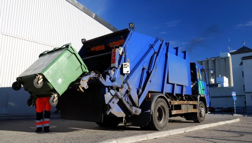 Eco-friendly garden waste removal process in Hillingdon